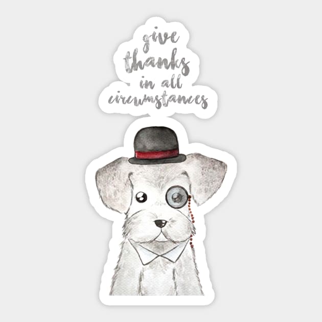 Give Thanks Sticker by jayennecuaart